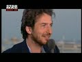 mai 2003
en direct de la croisette, � cannes
pr�sent� par emmanuelle gaume, thierry ch�ze et patrick fabvre
rencontre au sommet entre arnold schwarzenegger et edouard baer, en direct de la croisette.
on y d�couvre un mr terminator tr�s complice avec edouard baer venu faire la promotion du film 
