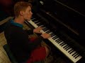 i went to austin, found nothing to do, so went into default mode by finding a piano and playing it.  this is my one-day friend from university of texas.  found him playing the piano and we talked and such.. played some liszt.. yeh.

his name is james.  this composition is by zez confrey titled 