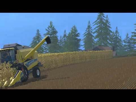 how to harvest corn in farming simulator 2015