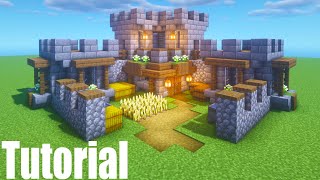 Minecraft Tutorial: How To Make A Castle "2020 Tutorial"