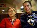 Akela y Bagheera en la Renfe