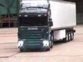 Tamiya 1/14 scale Scania with 3 axle reefer trailer 2