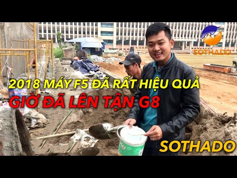 Tổng thể thi công máy phun vữa trát tường điện 1 pha