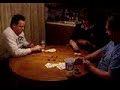 Goeller, Sweeney and Nancy playing spoons