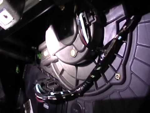 2003 Cadillac CTS  A/C Blower Motor install