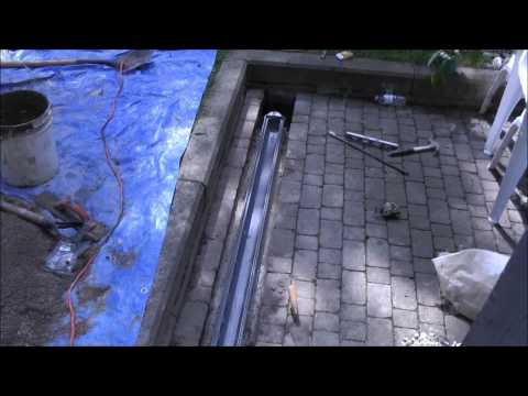 how to drain wet yard