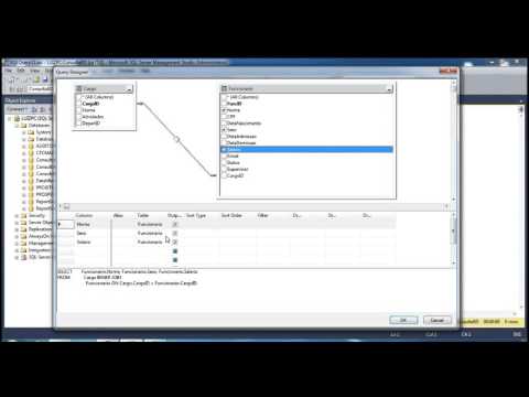 Utilizando o Design Query do SQL Server – Consulta BD