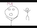 Cant Touch This stickfigure New edition
