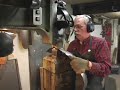 shrinking a high crown part with the power hammer