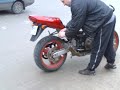 Kawasaki ZX12 R bez tłumika