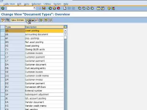 how to define number ranges in sap mm