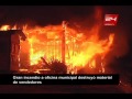 Incendio afecta a dependencias municipales en Viña del Mar