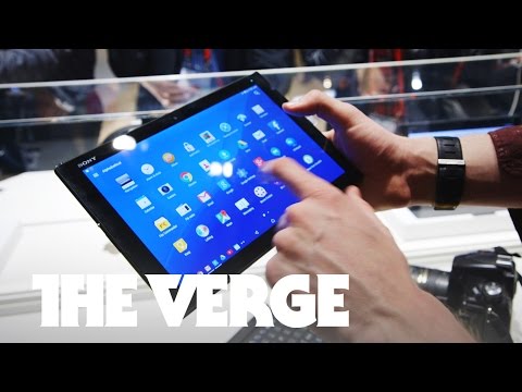 Hands on with the Sony Xperia Z4 Tablet & Xperia M4 Aqua at MWC 2015