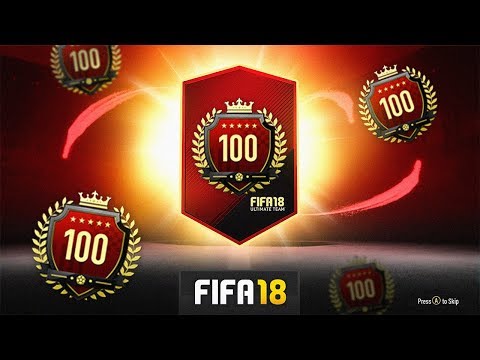 INSANE ICONS PACKED! - Top 100 FUT CHAMPS MONTHLY REWARDS - FIFA 18 Ultimate Team