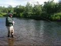 Fly Rod Rainbow Trout Fishing