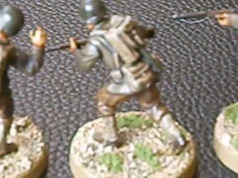 how to paint ww2 us infantry