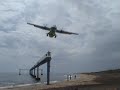 Turbo props doing fast approaches at Lanzarote
