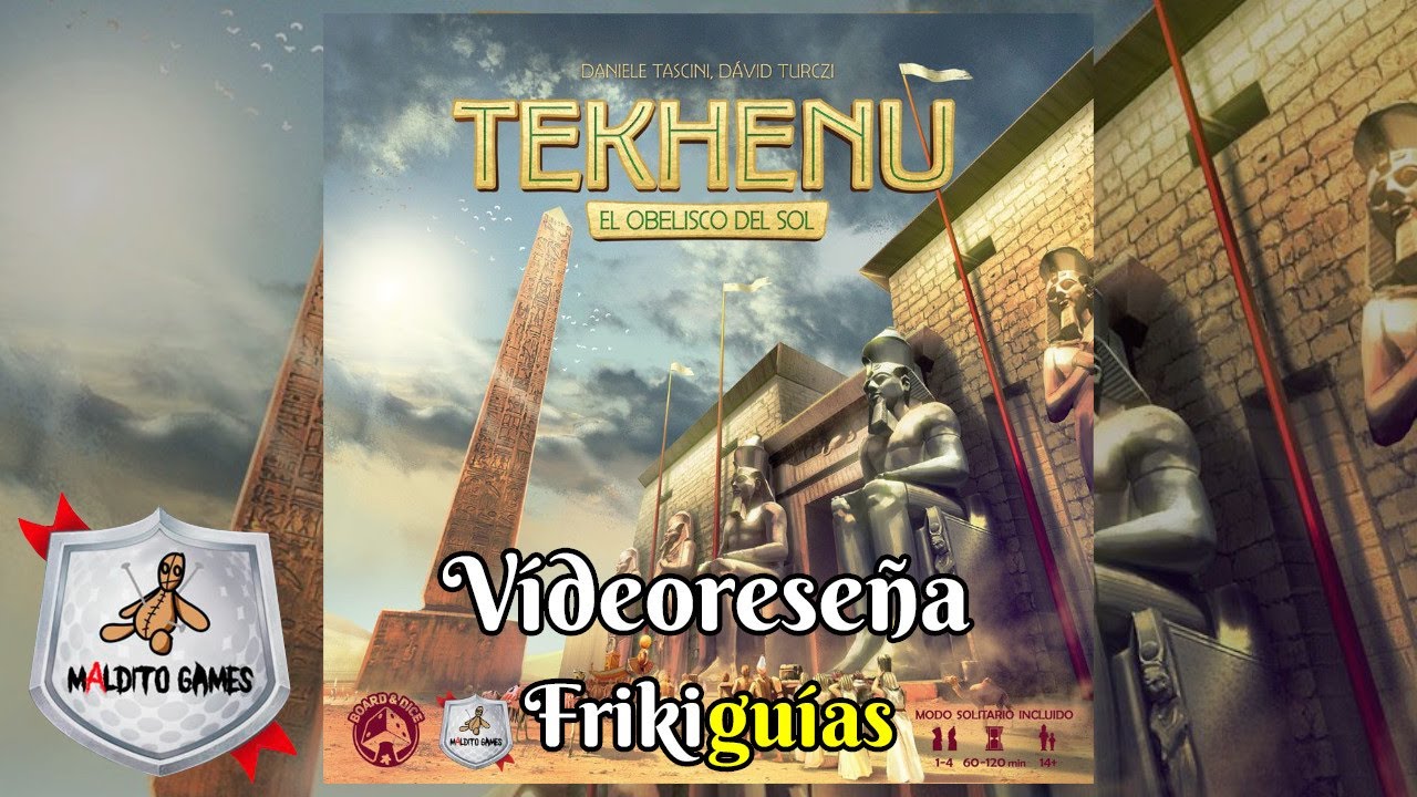 Tekhenu: El Obelisco del Sol - Maldito Games - Videoreseña