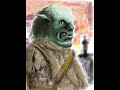 Creation of an Orc from an original sketch