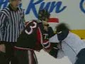 Jarkko Ruutu VS Jim Slater Hockey Fight