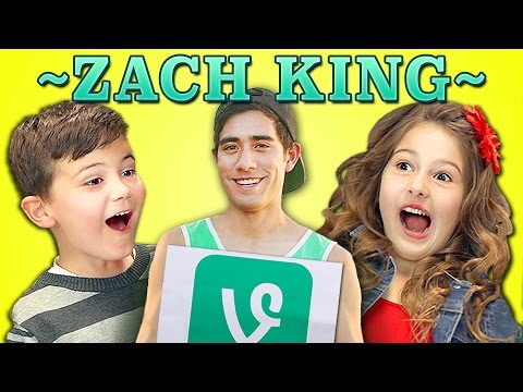 KIDS REACT TO ZACH KING VINES