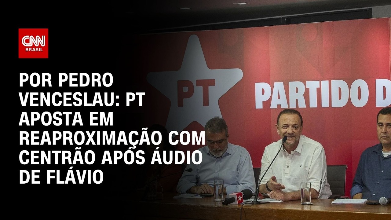 PT aposta em reaproximação com Centrão após áudio de Flávio | CNN 360°