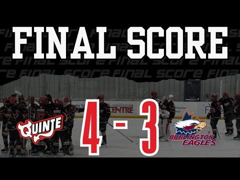 Full game vs Burlington