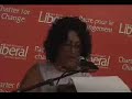 Mayor Grace Losier speaks about Jack Keir