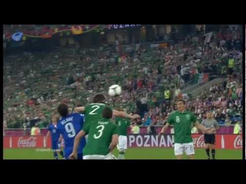 Ireland vs Croatia 1-3 Mandzukic Goal 