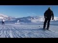 Skikjøring i Sirdal februar 2011