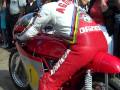 Giacomo Agostini starts MV Agusta 500 in Imatra memorial GP 2010
