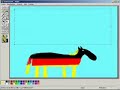 How to paint the BUNDESTROJANER with MS PAINT How to paint the BUNDESTROJANER with MS PAINT