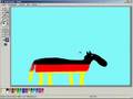 How to paint the BUNDESTROJANER with MS PAINT
