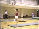 片足バック転(amputee handspring backward)