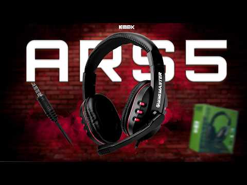 Vídeo de demonstração - HEADSET GAMER – ARS5