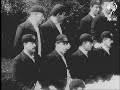 Test Match of 1905 - Very Rare Cricket Footage. England and Australian cricket teams walk onto the Lord's Cricket Ground. Wonderful shots of early 1900 crowd - women wearing hats and eating snacks. Lots of young boys looking at the camera. Crowd seem much more interested in eating their lunch than watching the game! Check out the Sporting History Channel: www.youtube.com Check out the British Pathe YouTube Channel: www.youtube.com Follow us on Twitter: @britishpathe ( www.twitter.com ) Join us on Facebook: www.facebook.com All 90000 British Pathe reels can be viewed and enjoyed on: www.britishpathe.com