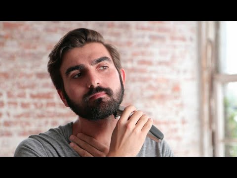 how to trim beard with clippers