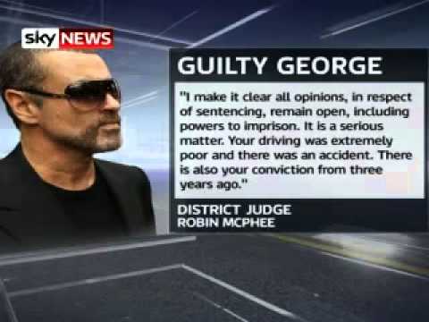 George Michael został skazany