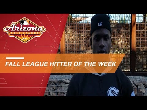 Video: Luis Robert wins Fall League Hitter of the Week