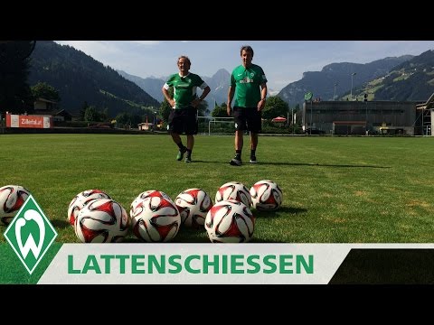 Lattenschießen: Wigald Boning vs Frank Baumann