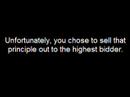Message to YouTube concerning censorship