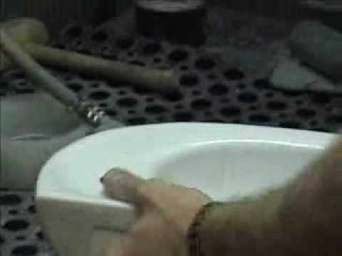 how to knock out holes in blanco sink