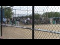 Christian's 1st out of the park home run - 2 run shot to left center (245 ft) with a full count! April 24, 2012