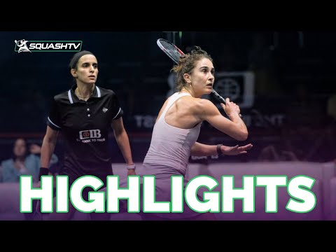 Can Tayeb reach her FIRST FINAL since returning to tour? | CIB ZED Squash Open 2022 | SF HIGHLIGHTS!
