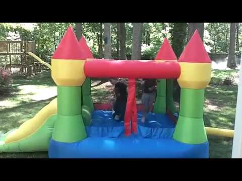 how to patch jumping castle