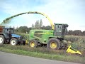 Ensilage ma�s 2008 avec john deere 7400