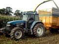 Ensilage maïs 2008 avec john deere 7400