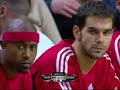 kevin garnett scored 23 points and the boston celtics improved to 10-0 at home with a 112-84 win over the toronto raptors on friday night.

paul pierce had 18 points and ray allen 13 for boston (16-2), which is off to the nba's best start and its best home mark since opening the 1984-85 season 12-0.

the celtics broke it open early. boston has won all but one of its home games by double digits so far - eight by 20 points or more.

none of the celtics' starters played the final quarter or saw 30 minutes of action.

anthony parker led the injury-riddled raptors with 13 points. t.j. ford, joey graham and juan dixon had 12 apiece.

with the raptors missing chris bosh and andrea bargnani, two of their better inside players, the celtics were able to work the ball down low easily and pull away in the second quarter.

the celtics made nine of 15 shots in the quarter and hit 15 of 17 free throws. allen scored nine points during an 11-2 run midway into the quarter that pushed boston's advantage to 49-28.

the celtics led 62-40 at halftime and, with garnett scoring the first six of the second half, they pushed it to 70-40 on rajon rondo's fastbreak layup 2:06 into the third. they led 91-55 after three.

brian scalabrine nailed a 3-pointer midway into the fourth that made it 99-62 and prompted the sellout crowd of 18,624 to chant his last name.

notes: neither bosh (strained right groin) nor bargnani (hyperextended left knee) were with the team. ... raptors coach sam mitchell played with garnett for seven years in minnesota and remembered his work ethic fondly. 