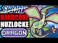 Pokémon Sword Hardcore Nuzlocke - Dragon Type Pokémon Only! (No items, No overleveling)