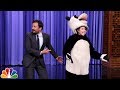 Miley Cyrus Takes over The Tonight Show Cold Open and Hashtag the Panda